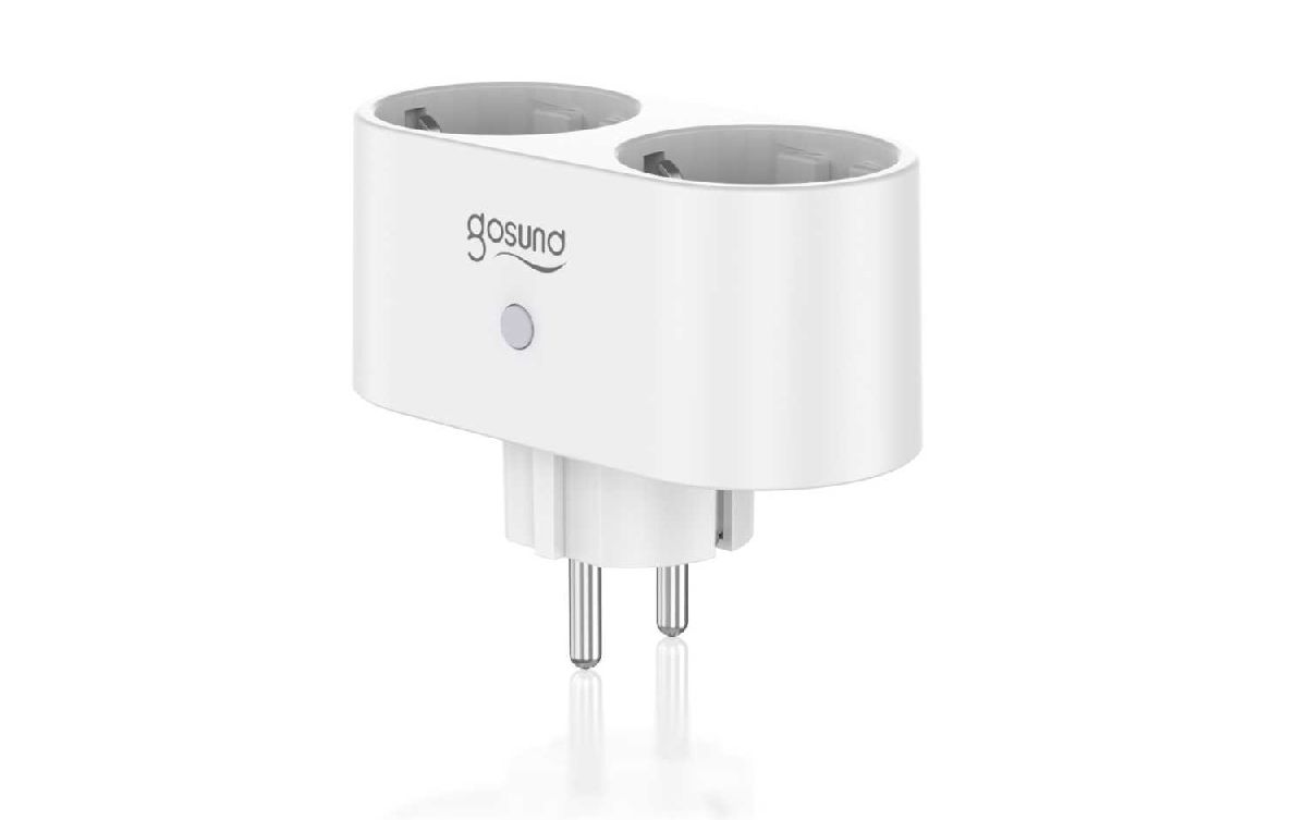 Умная двойная Wi-Fi розетка Gosund SP211