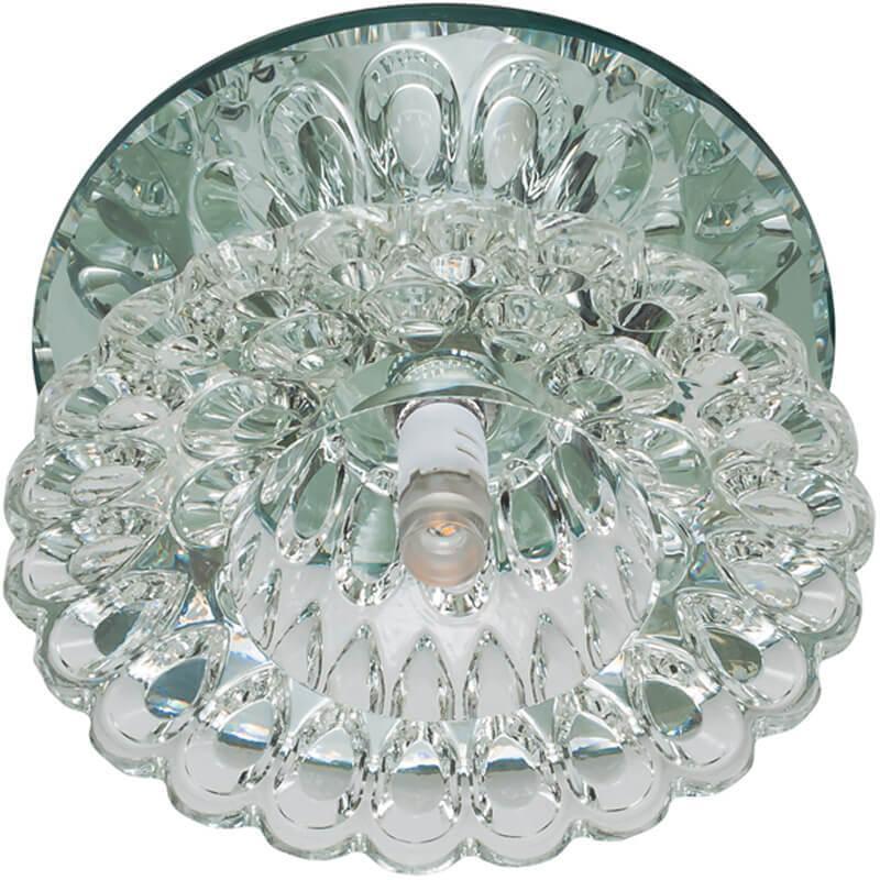 Светильник точечный со стеклом Fametto Fiore DLS-F124-3001