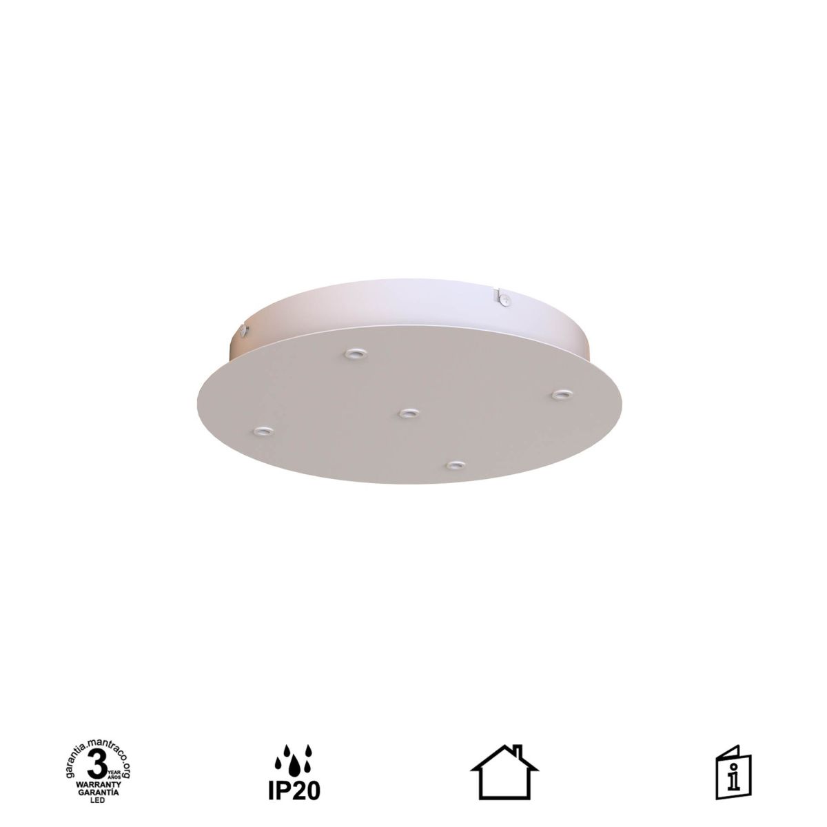Основание потолочное 5L Mantra Modular Light Florones 9362