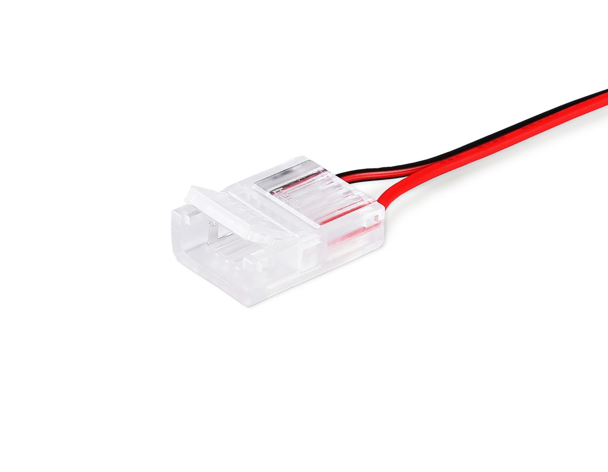 Соединитель гибкий односторонний Ambrella Light Illumination COB 12/24V для лент 12mm (2 конт.) (10шт. в комплекте) GS7378