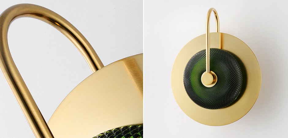 Настенный светильник ImperiumLoft Green Disk 144298-22