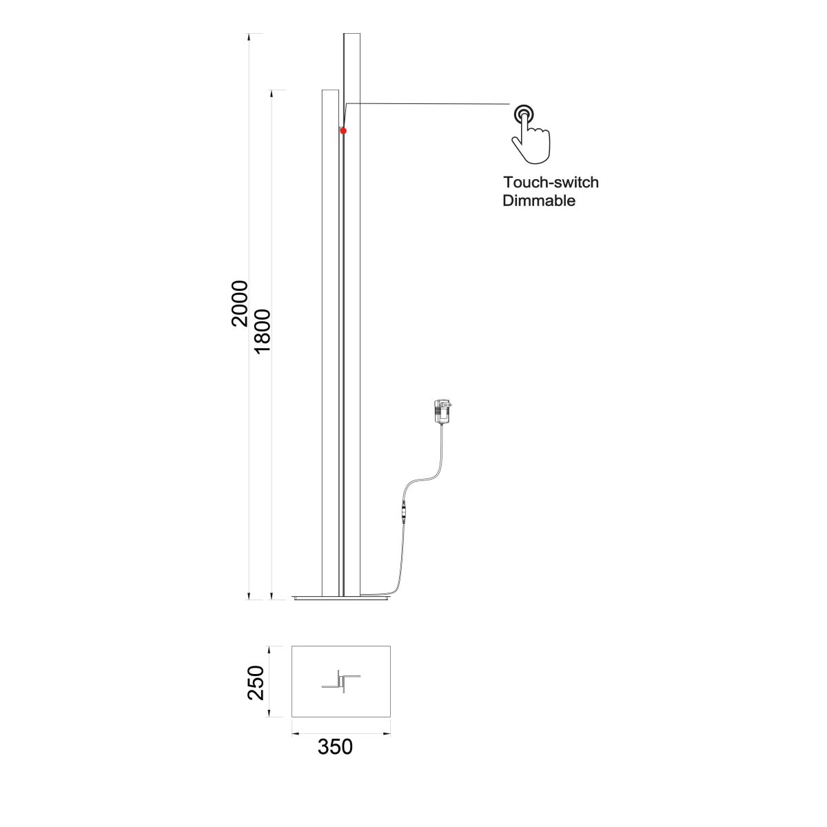 Торшер Mantra Manhattan 9203