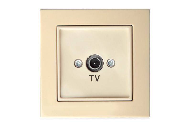 Розетка телевизионная (TV) Liregus Epsilon 28-074