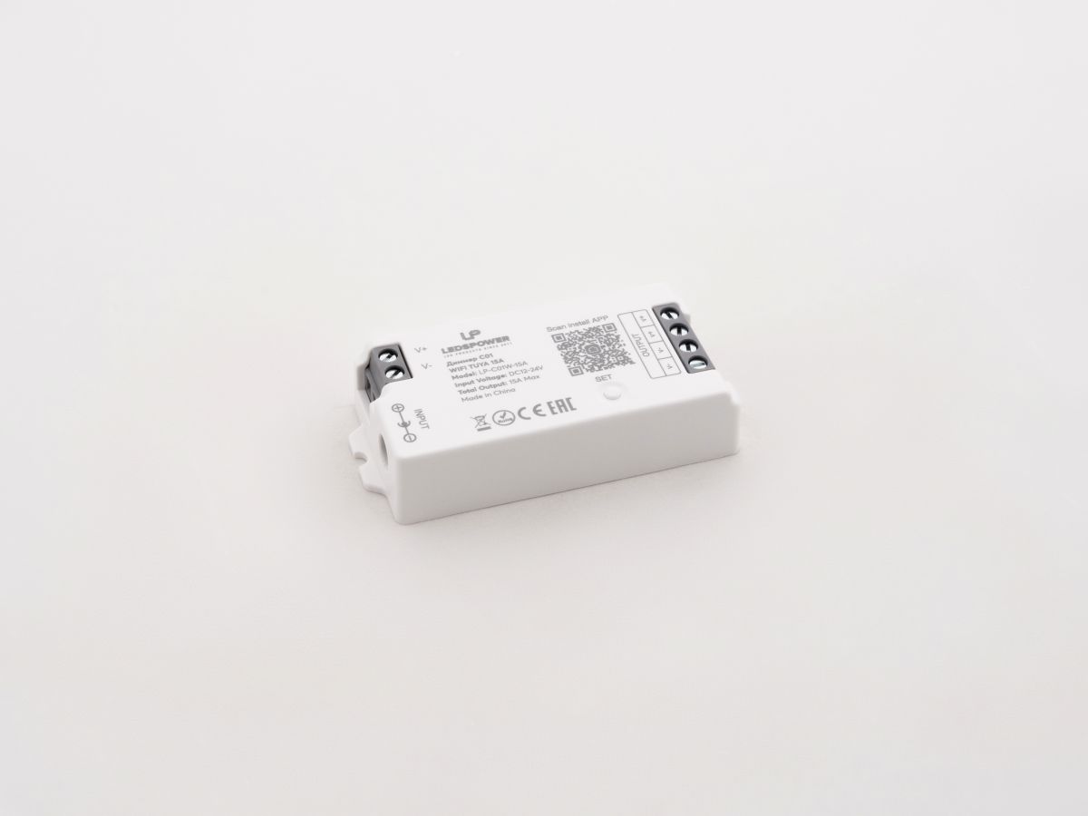 Диммер LEDS POWER C01 WIFI TUYA 15А 006420