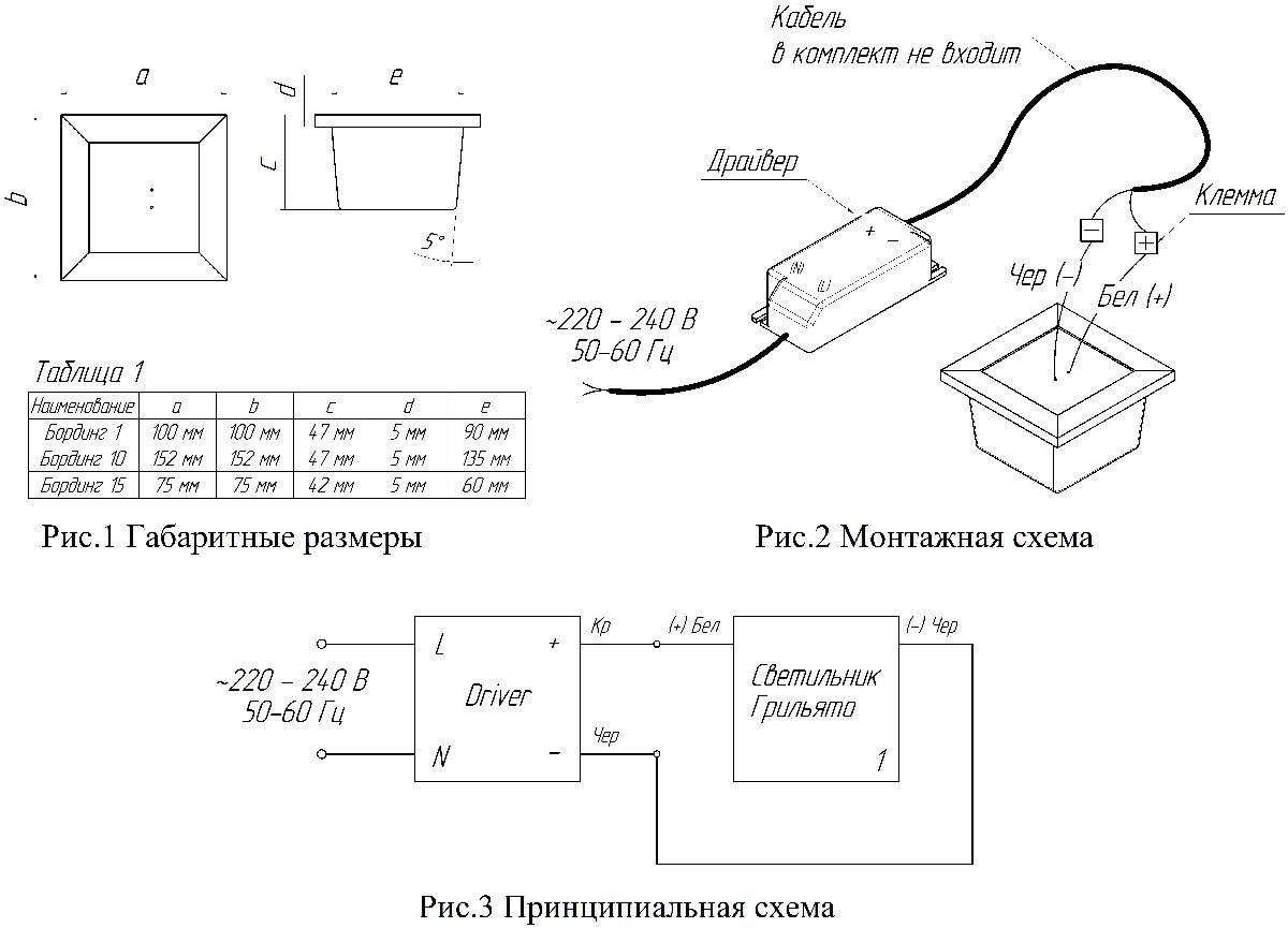 Встраиваемый светильник Светон Бординг 16 ПРО-5-Д-120-0/ПЛ/О-3К80-В40FRLS CB-C0900060