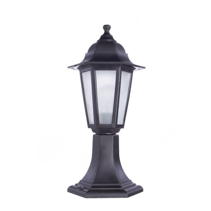 Уличный светильник ретро Arte Lamp Zagreb A1216FN-1BK