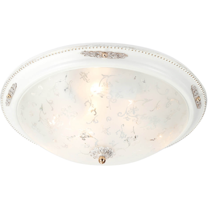 Потолочный светильник стеклянный Lucia Tucci Lugo 142.6 R50 White УЦ