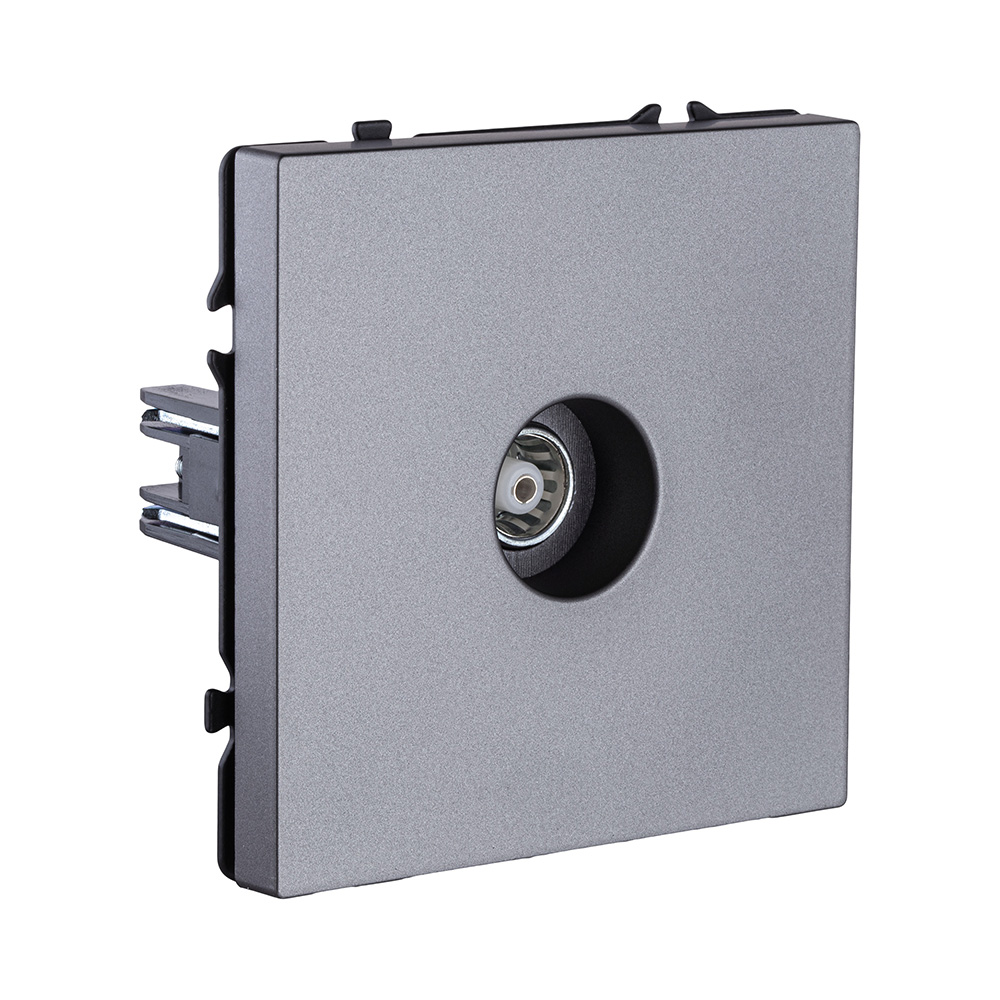 Розетка спутниковая SAT, серый Kollinger Eclipse EC-021GY