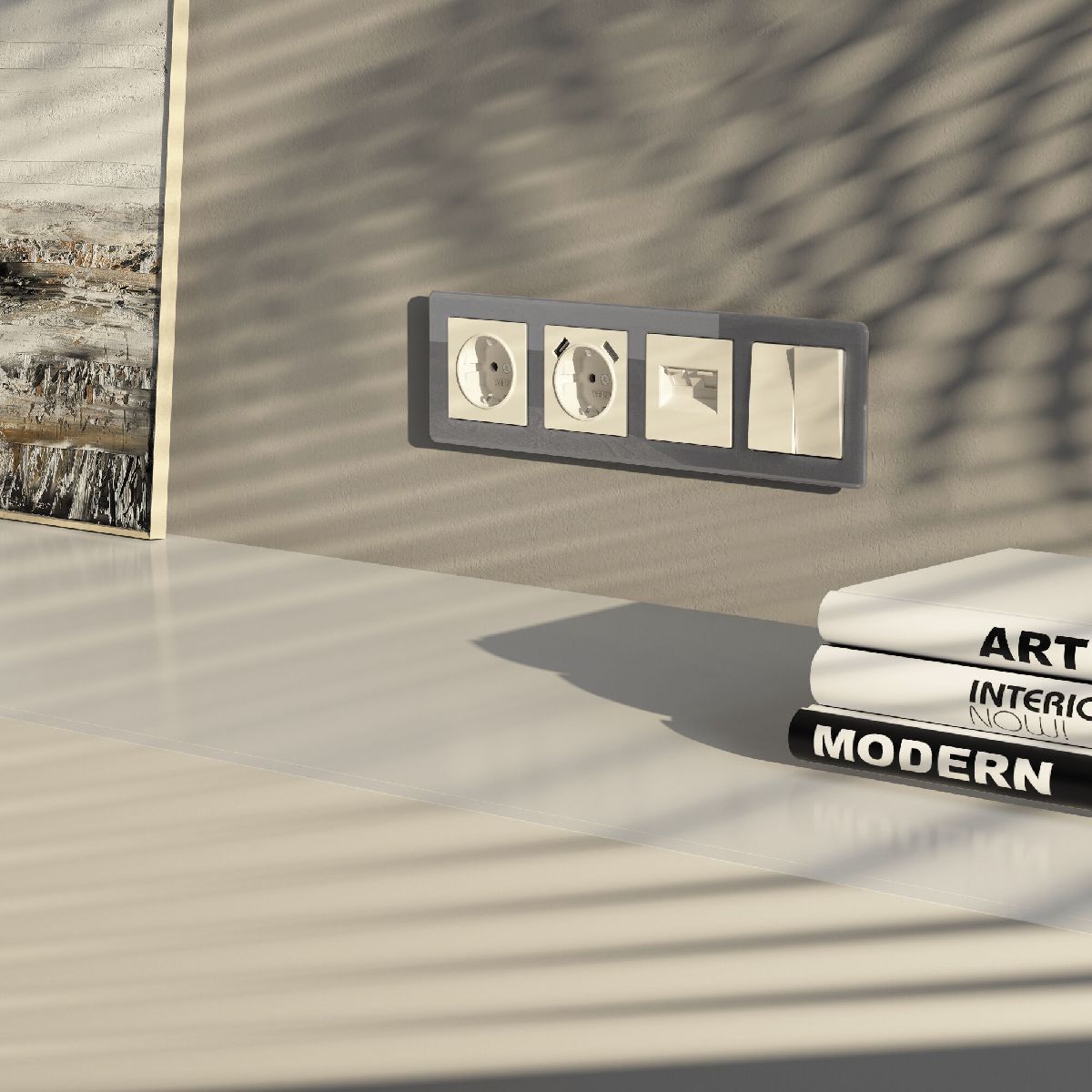 Розетка с заземлением, шторками и USBх2 Werkel 4690389192005 W1171562 a062426