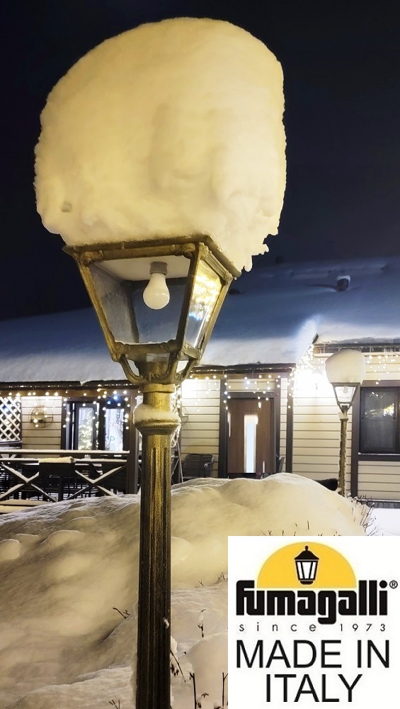 Уличный светильник на столб Fumagalli SIMON U33.000.000.BXH27