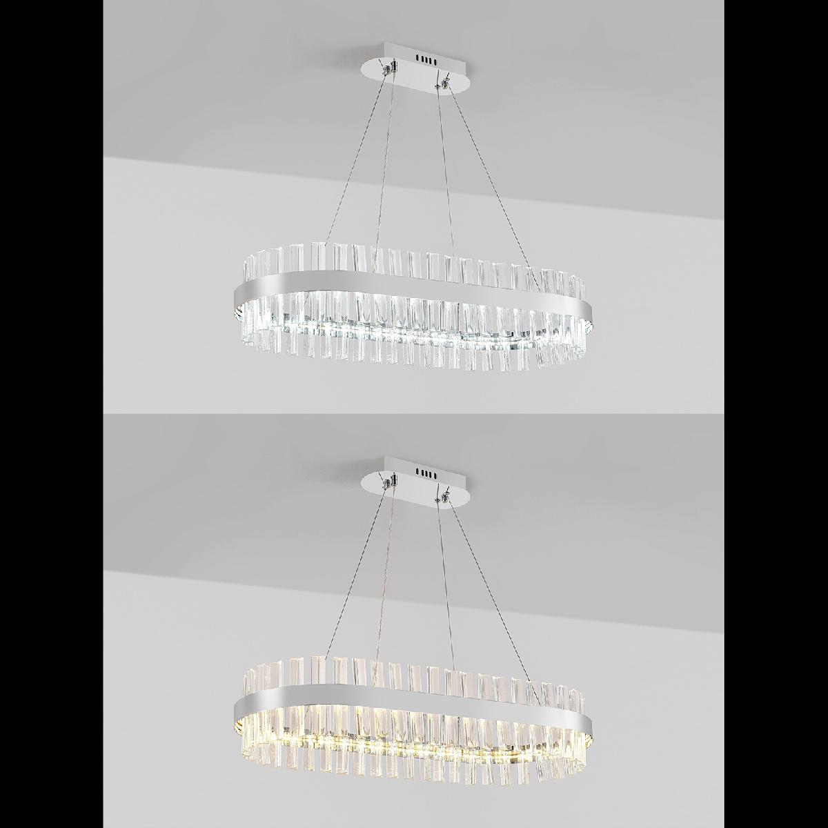 Подвесная люстра с пультом управления Natali Kovaltseva Royalton LED LAMPS 81253