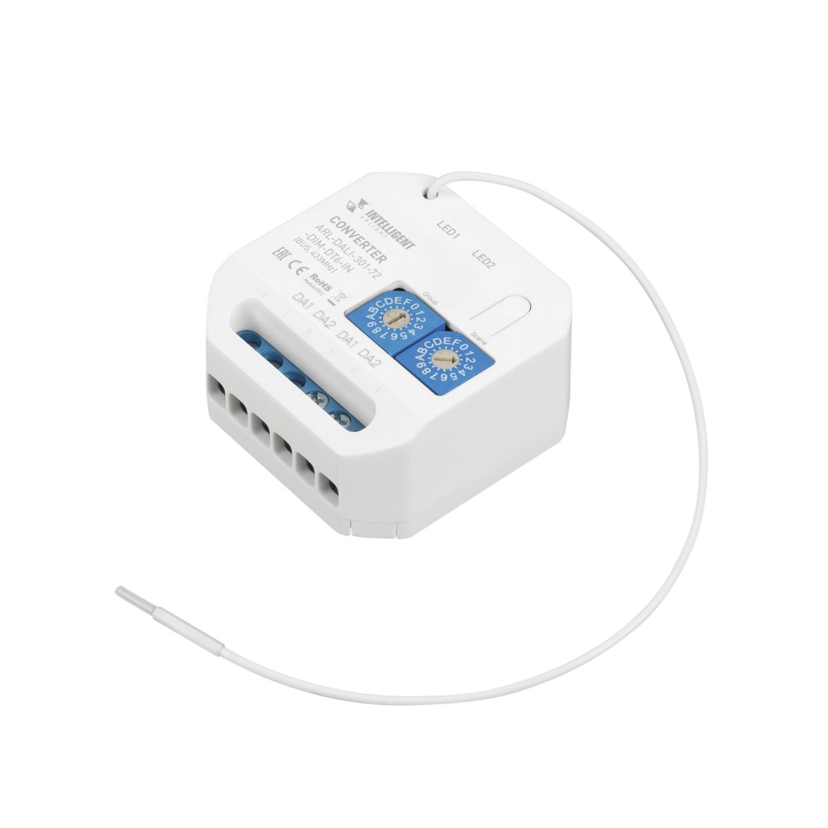 Конвертер ARL-DALI-301-72-DIM-IN (BUS, 433MHz) (IARL, IP20 Пластик) 060231