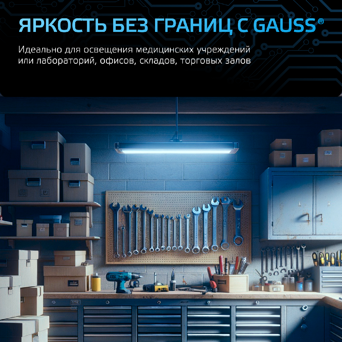 Лампа светодиодная Gauss E14 9W 6500K рефлектор матовый 106002309