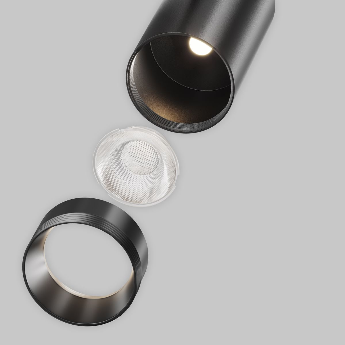 Трековый магнитный светильник Maytoni Technical Focus Led Exility X TR243-12W4K-B