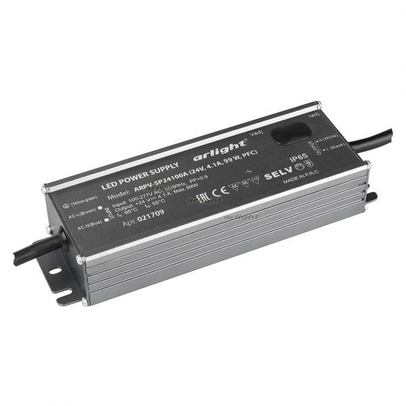 Блок питания Arlight ARPV-LG24100-PFC-ADJ-S (24V, 4.1A, 99W) 021709