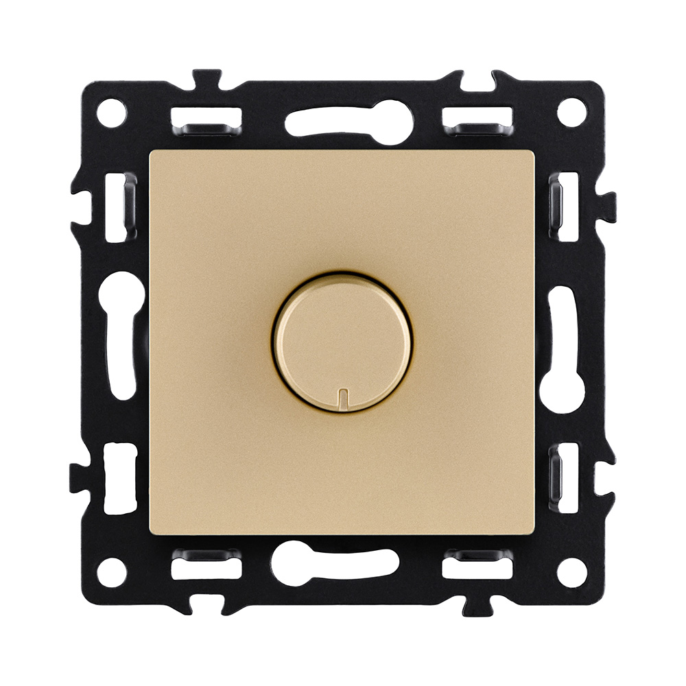 Светорегулятор универсальный 500W, золотой Kollinger Asthetik AS-022GD