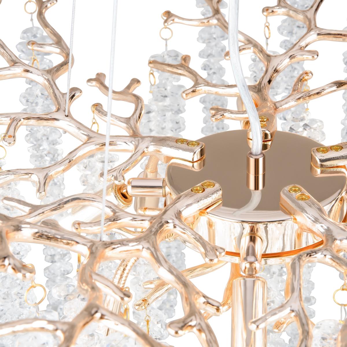 Подвесная люстра Freya Mineral FR1010PL-08G