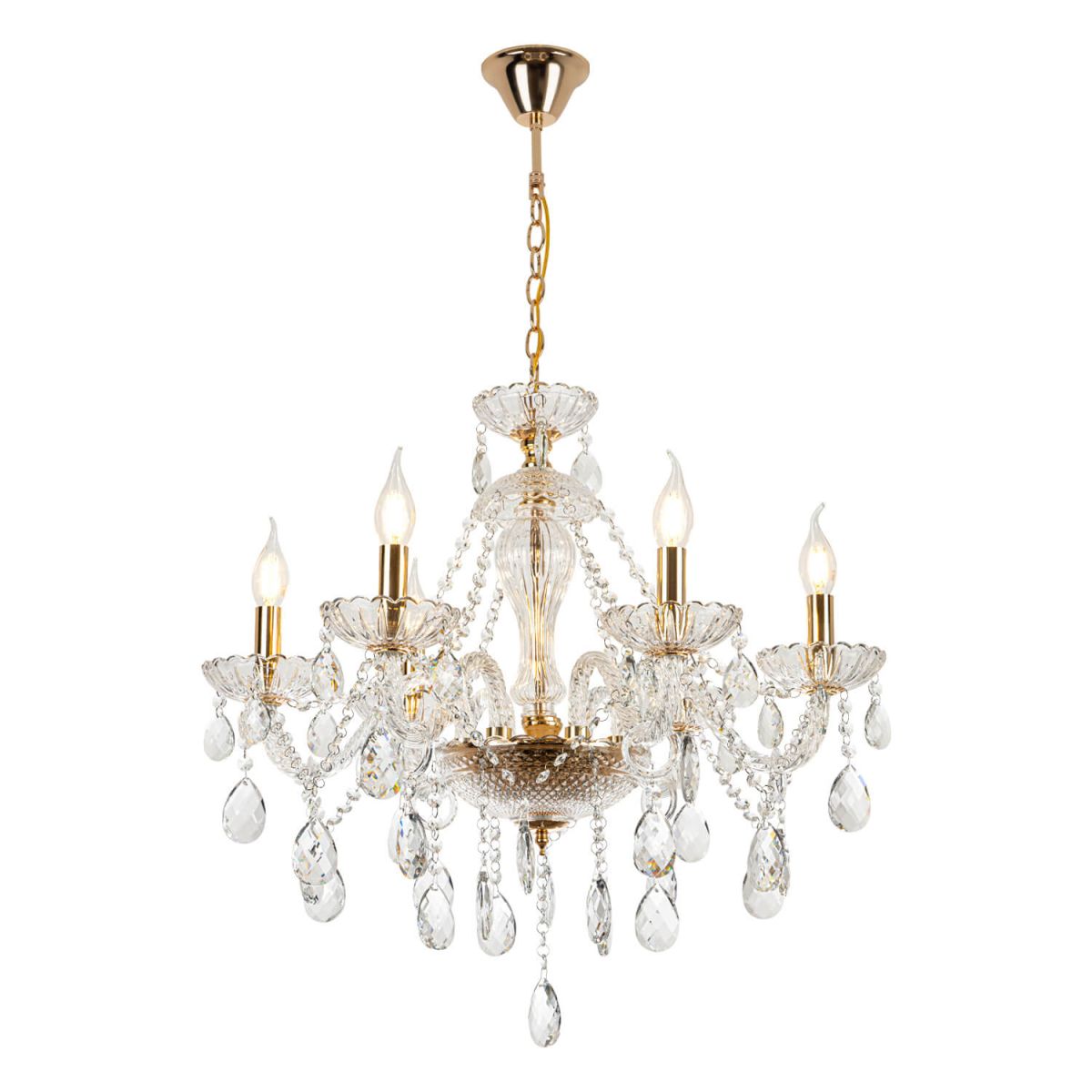 Подвесная люстра классика Modelight MDL.7068.6HC GD