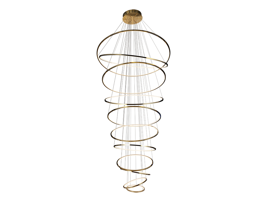 Подвесная люстра Newport 15211N/S brass М0071012