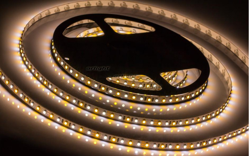 Светодиодная лента Arlight RT 2-5000 12V White-MIX 2x(3528,600 LED,LUX) 013126