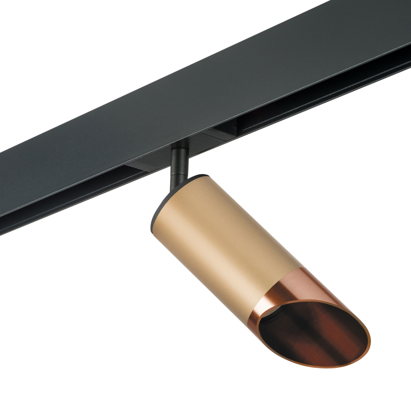 Трековый светильник (золото) Lightstar Rullo PRO440130 (214440+595057+201430)