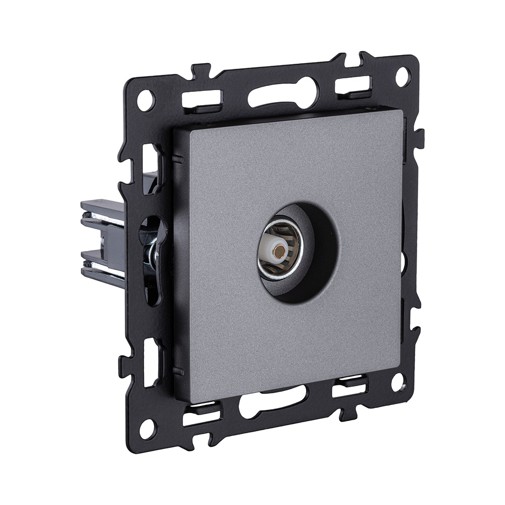 Розетка спутниковая SAT, серый Kollinger Asthetik AS-021GY