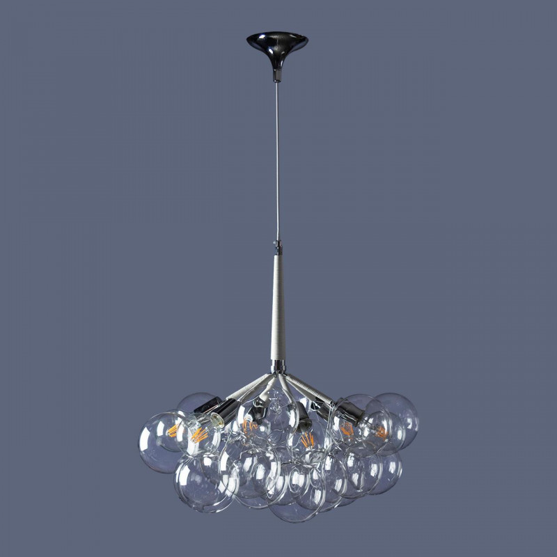 Подвесная люстра шар Loft IT Bunch 10048/6 White