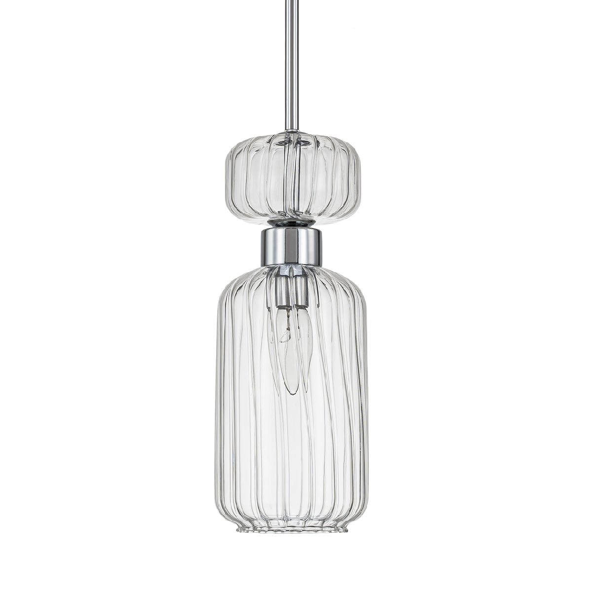 Подвесной светильник Escada Gloss 1141/1S Chrome/Clear УЦ