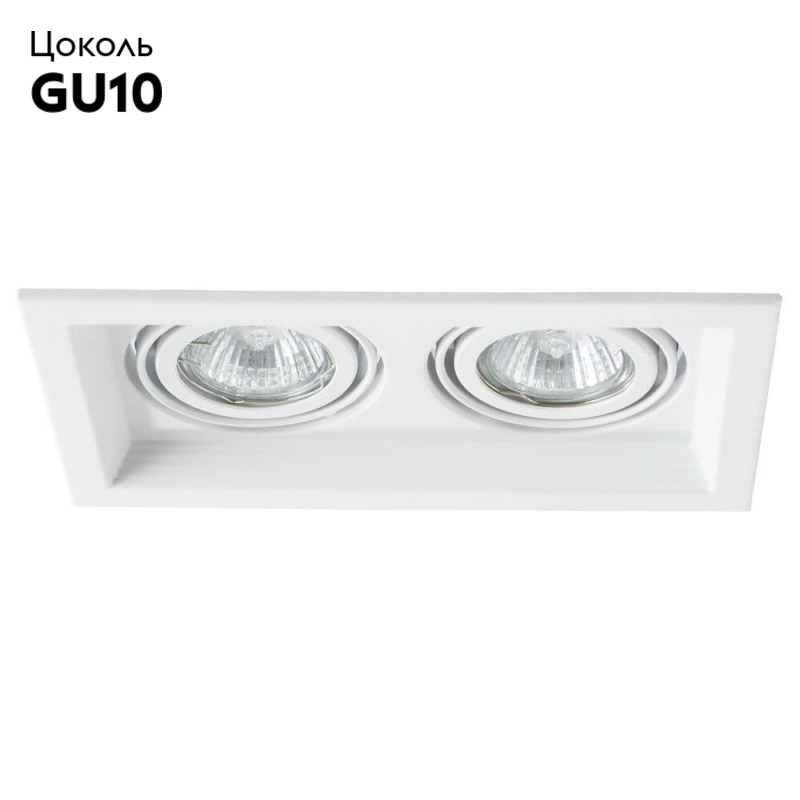 Встраиваемый светильник Arte Lamp A6661PL-2WH