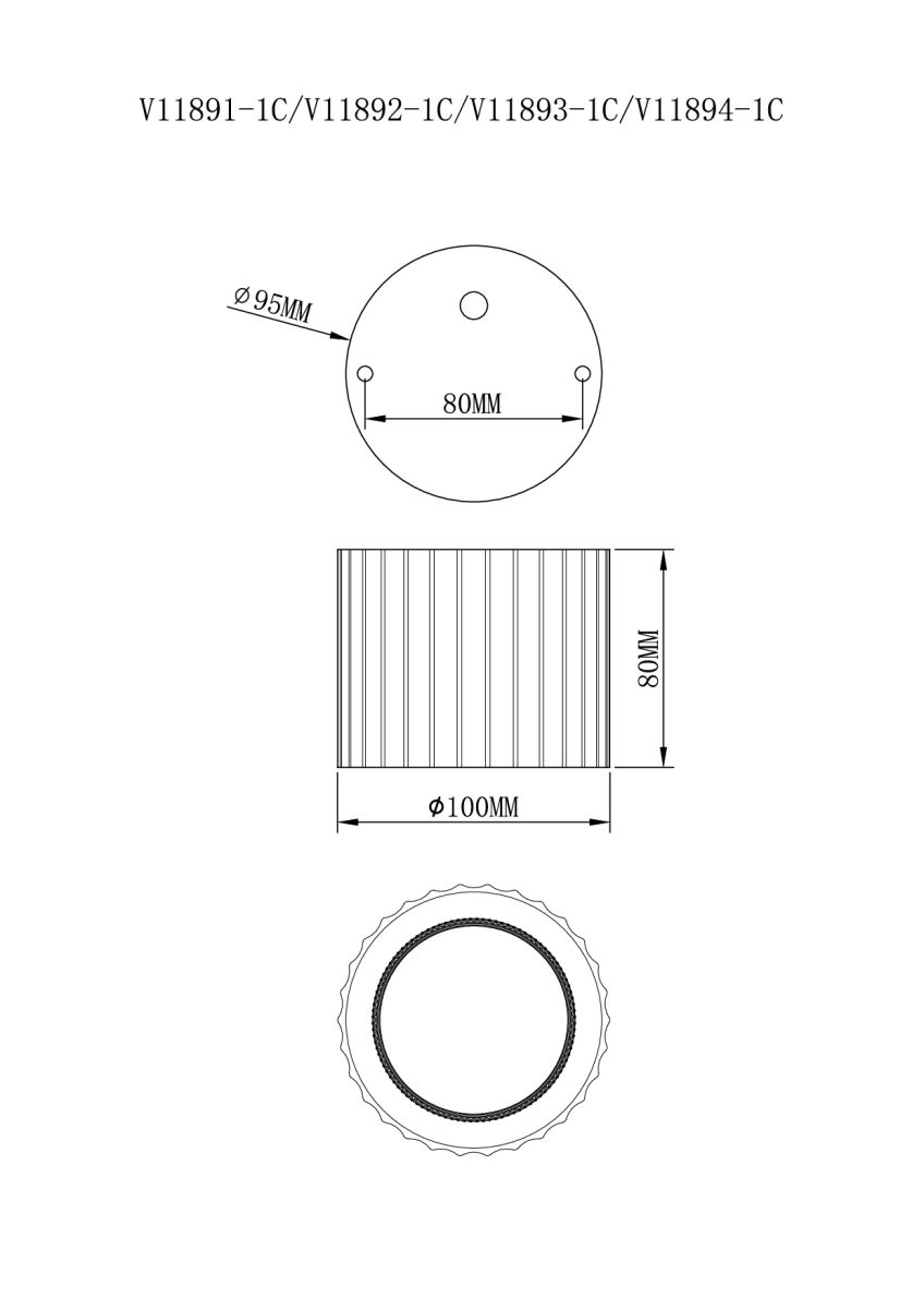Точечный светильник Moderli Cora V11891-1C в Москве