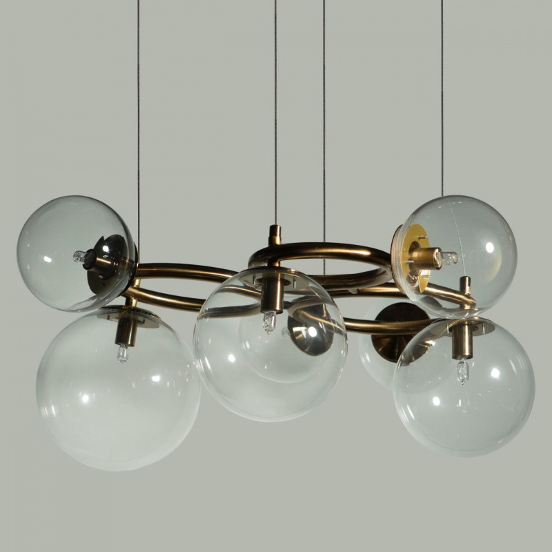 Подвесная люстра шар Loft IT Olympus 10047/7