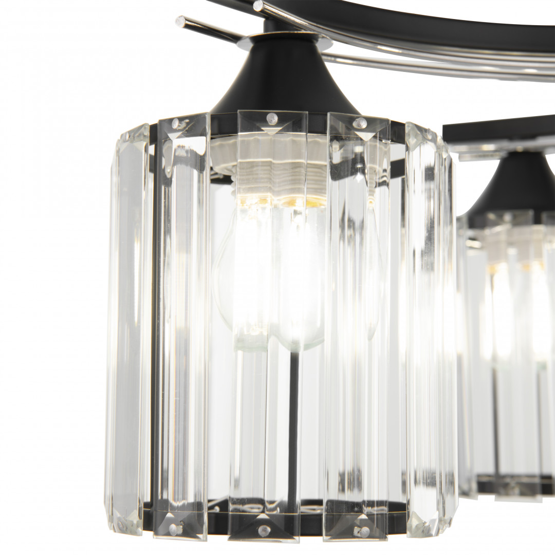 Потолочная люстра Arte Milano Amalfi 327103/3 BK+CR