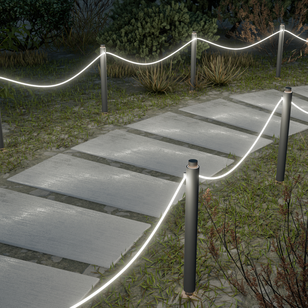 Гибкий неон Apeyron 220В 2835 6Вт/м 4000К 50м IP65 17-58