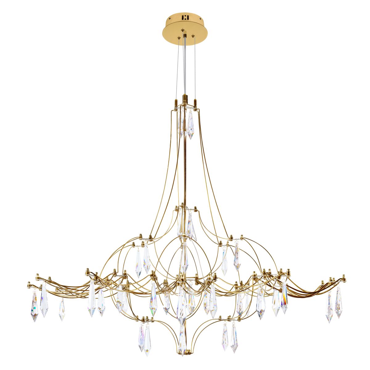Подвесная led люстра Loft IT Mira 10588/800 Gold Asfour