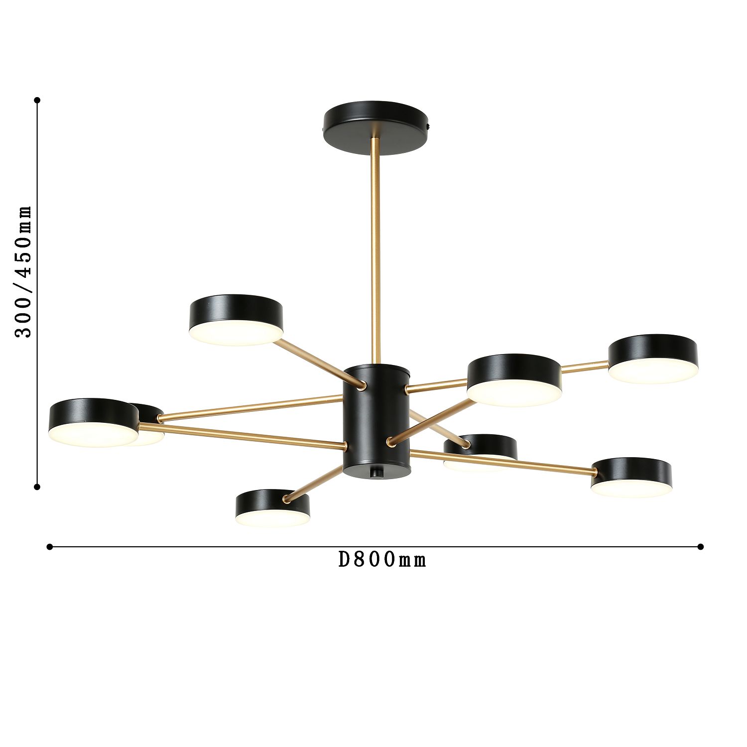Люстра на штанге F-Promo Atma 3058-8P в Москве