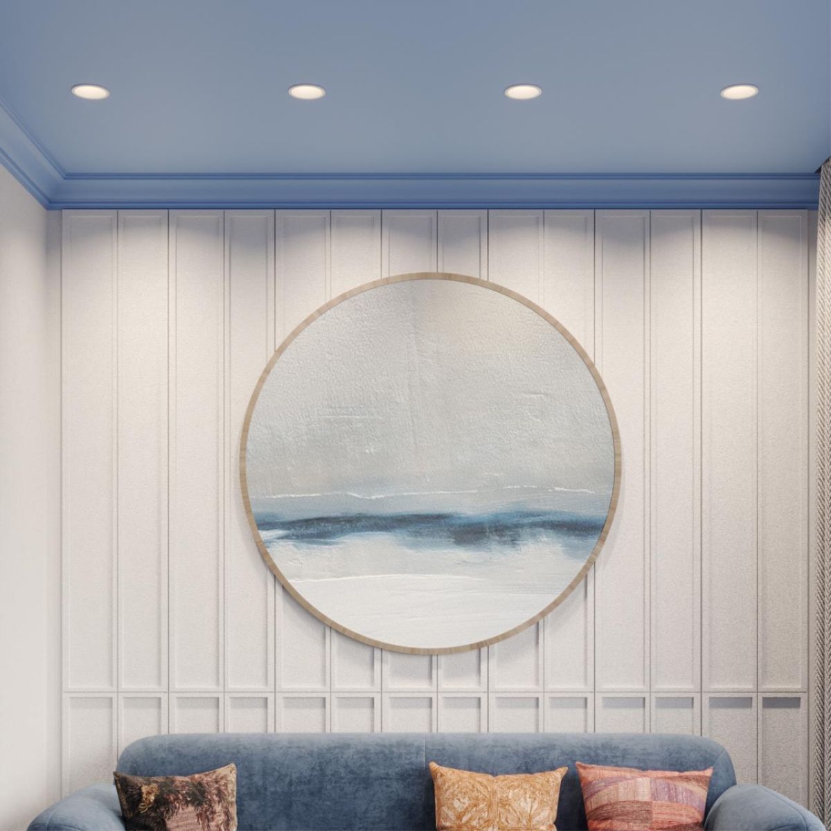 Встраиваемый светильник с переключателем цв. температуры Novotech Wir Brillo 359865