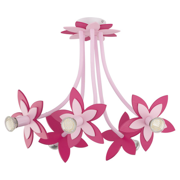 Подвесная люстра Nowodvorski Flowers Pink 6896