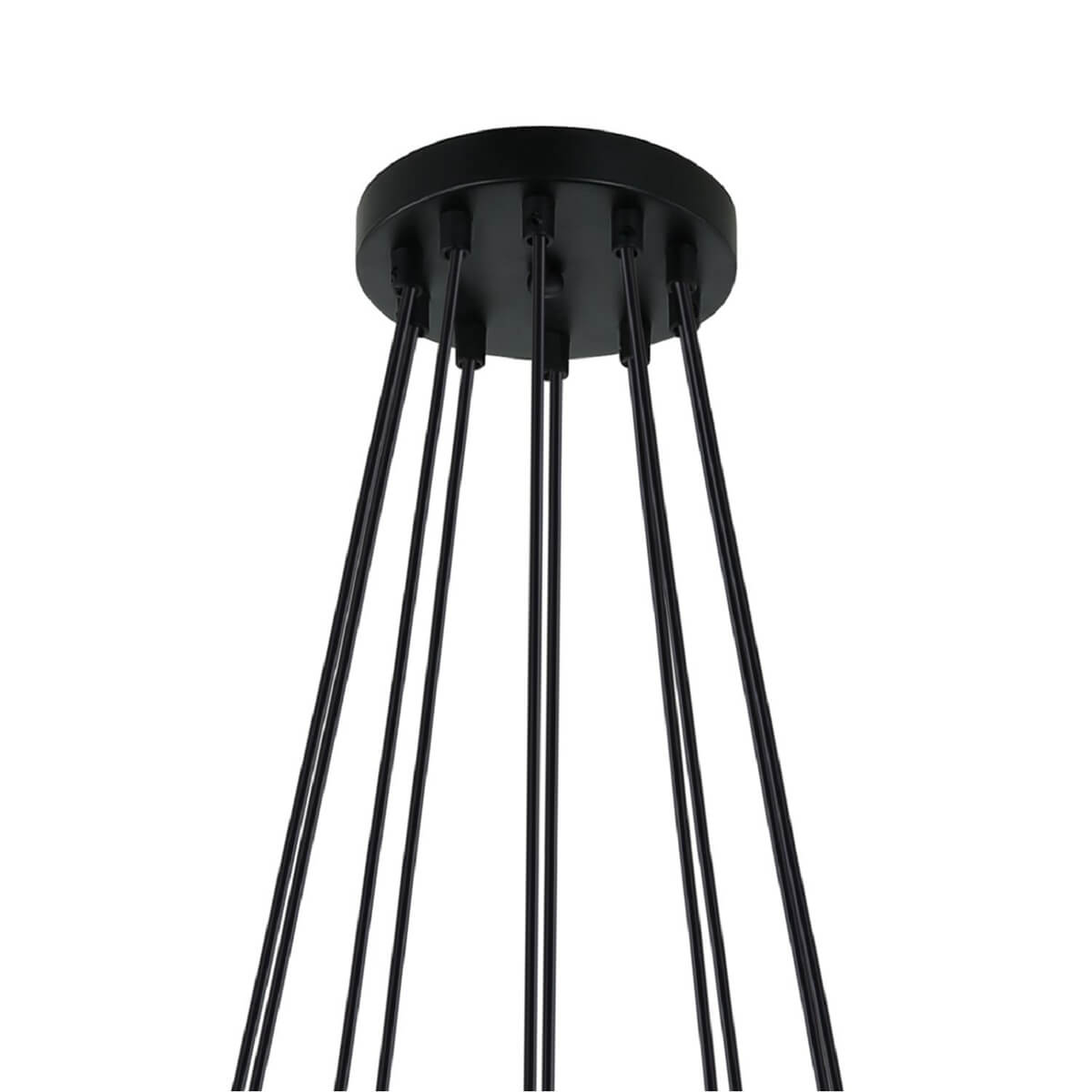 Подвесная люстра с абажуром из ткани Favourite Pfefferling 2364-10P