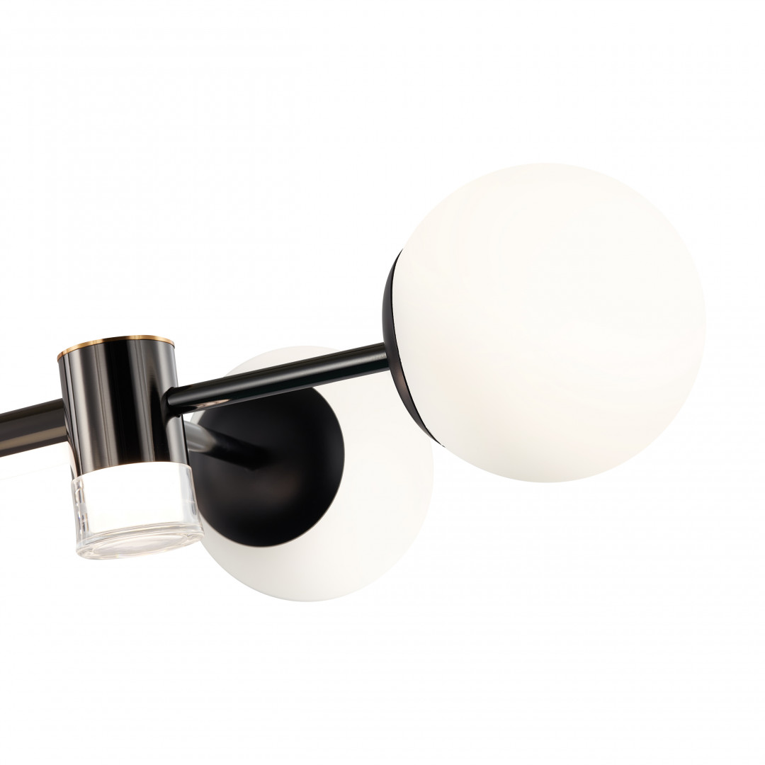 Подвесной светильник Arte Milano Ferrara 277010/8 BK/GD