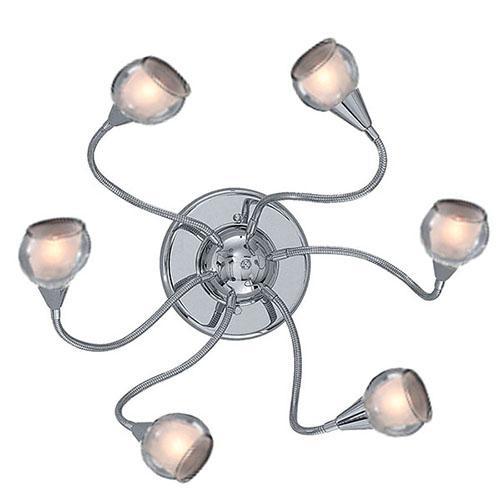 Потолочная люстра Ideal Lux Tender PL6 Trasparente 028699