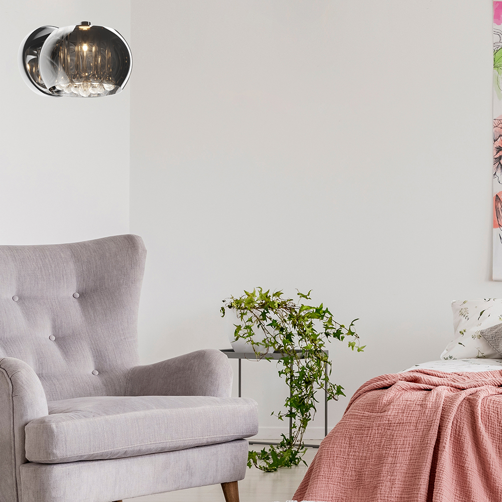 Бра в прихожую Zumaline CRYSTAL W0076-01D-F4FZ
