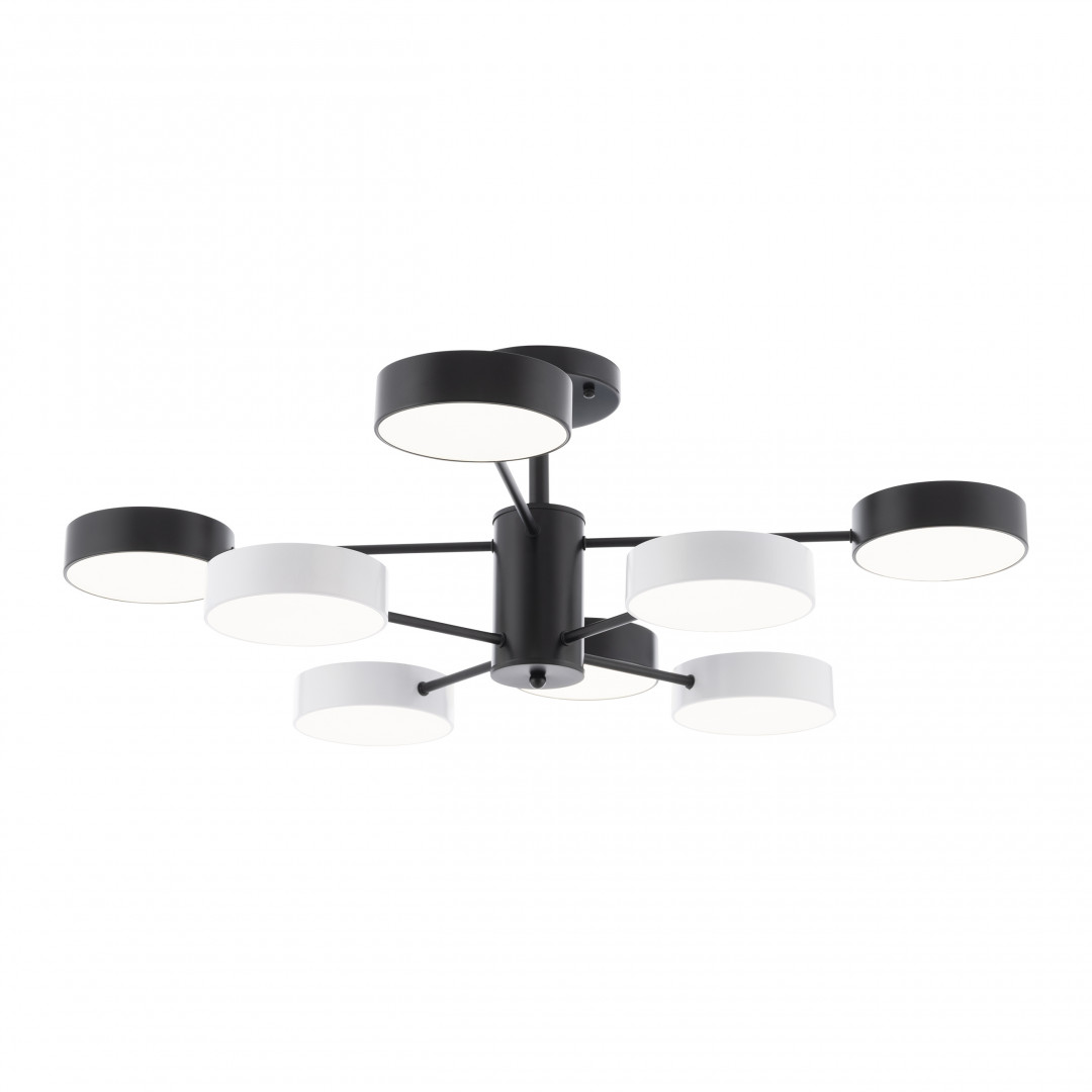 Люстра на штанге Arte Milano Ferrara 250906/8B Bk/Wh