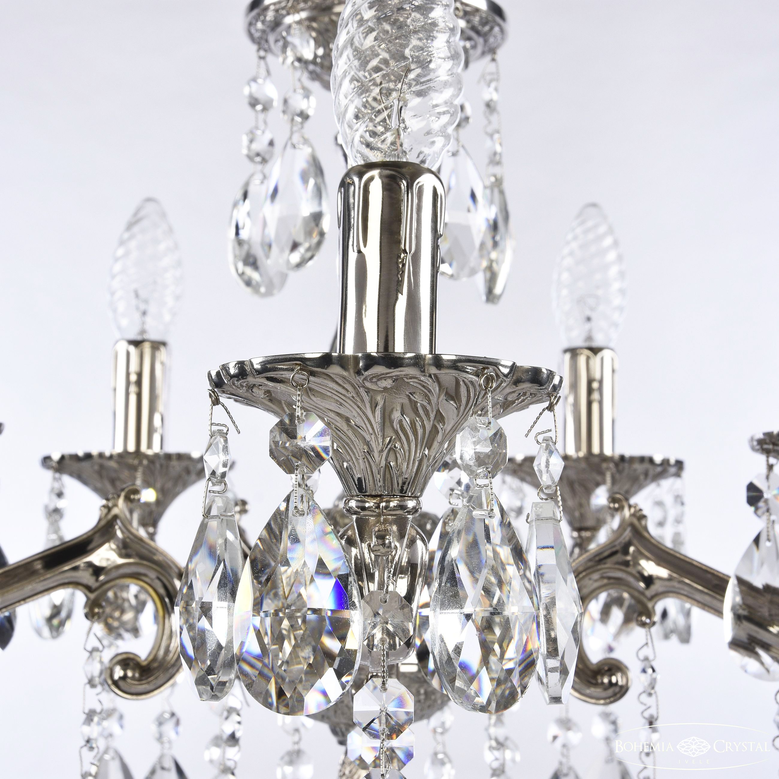 Подвесная люстра Bohemia Ivele Crystal Verona 72102/5/125 A Ni
