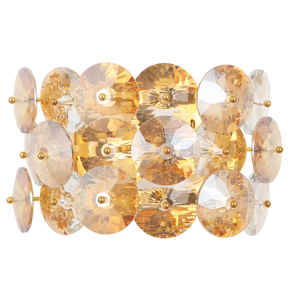 Настенный светильник Crystal Lux CRYSTAL AP2 GOLD