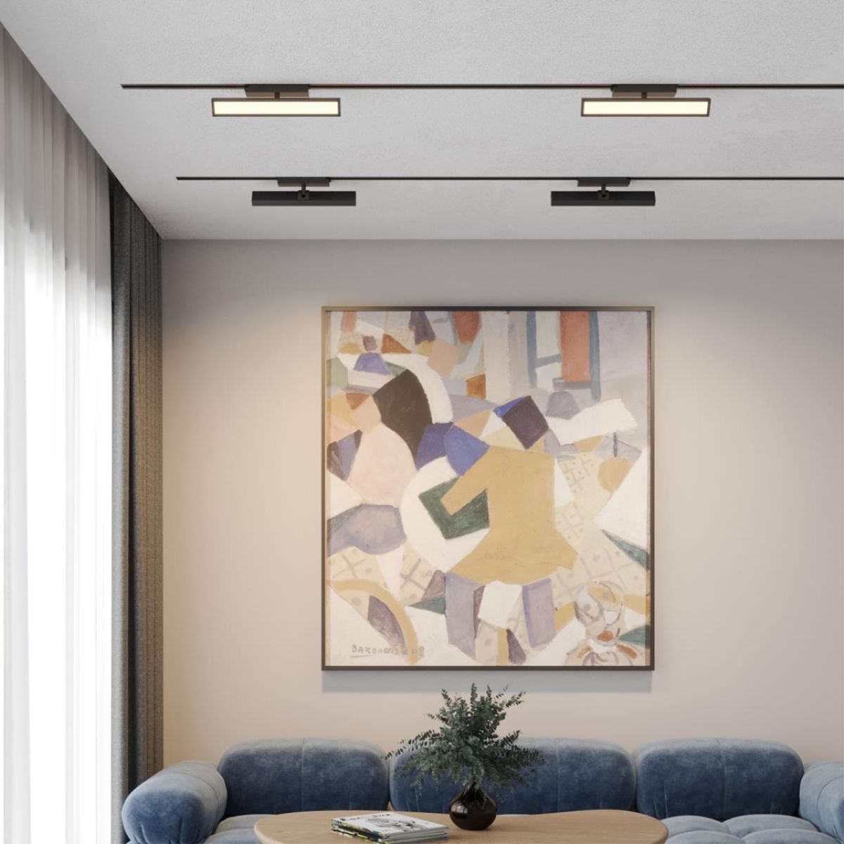 Трековый однофазный светильник с переключателем цв. температуры Novotech Port Stratus 359778