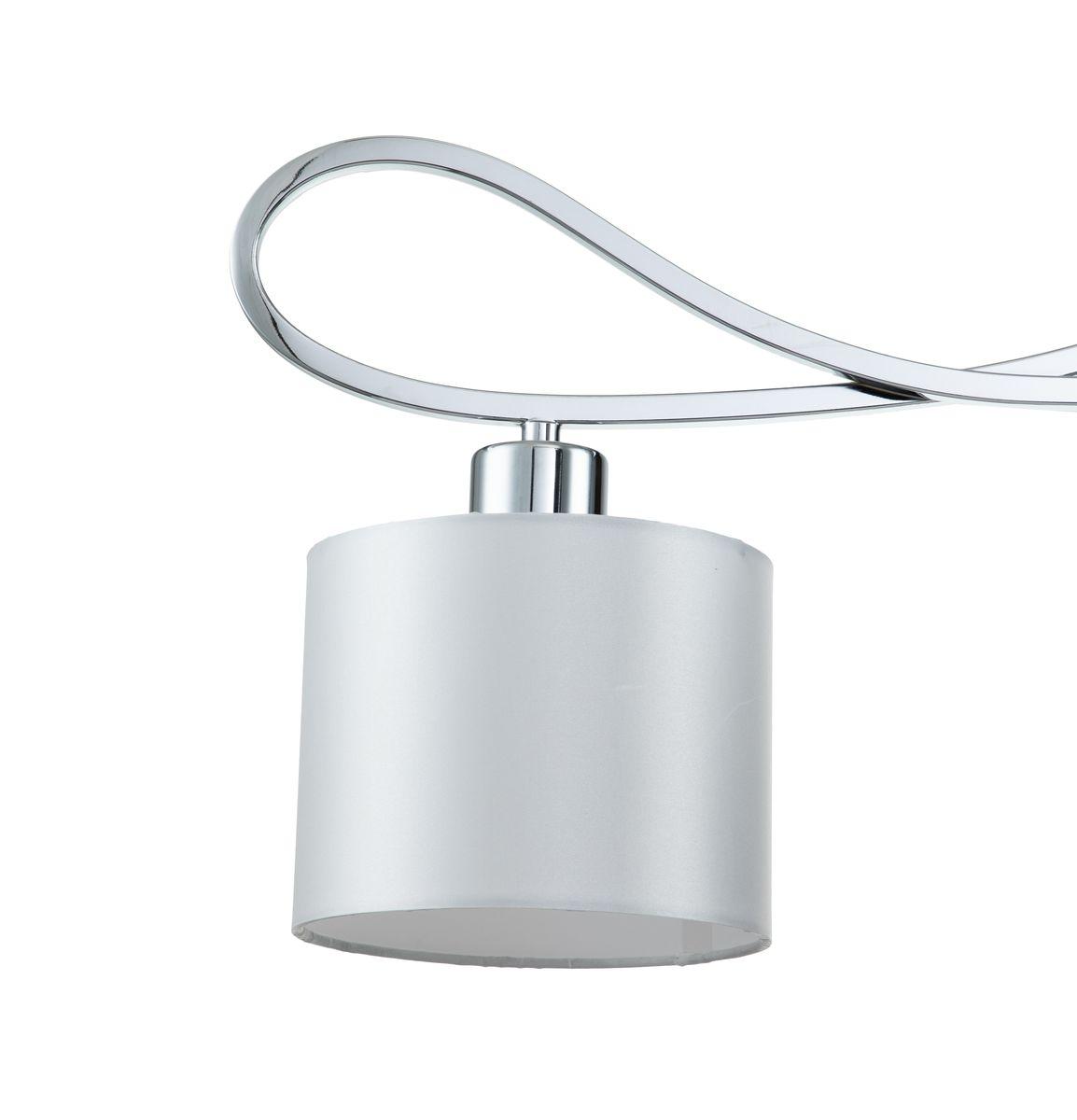 Подвесная люстра с тканевым абажуром Indigo Davinci 13011/3P Chrome V000264