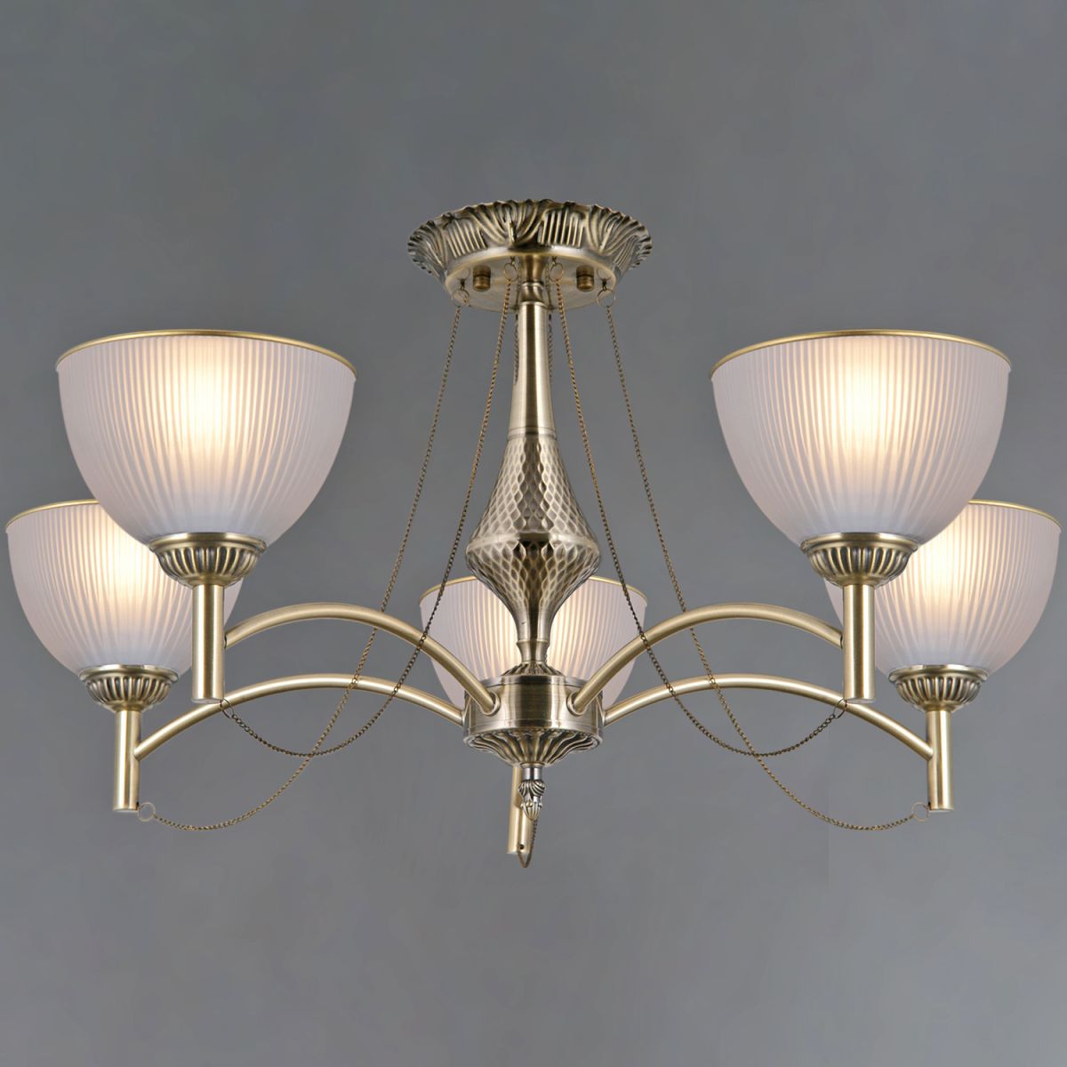 Люстра на штанге Illumico IL0653-5CSQ-25AB ELITE