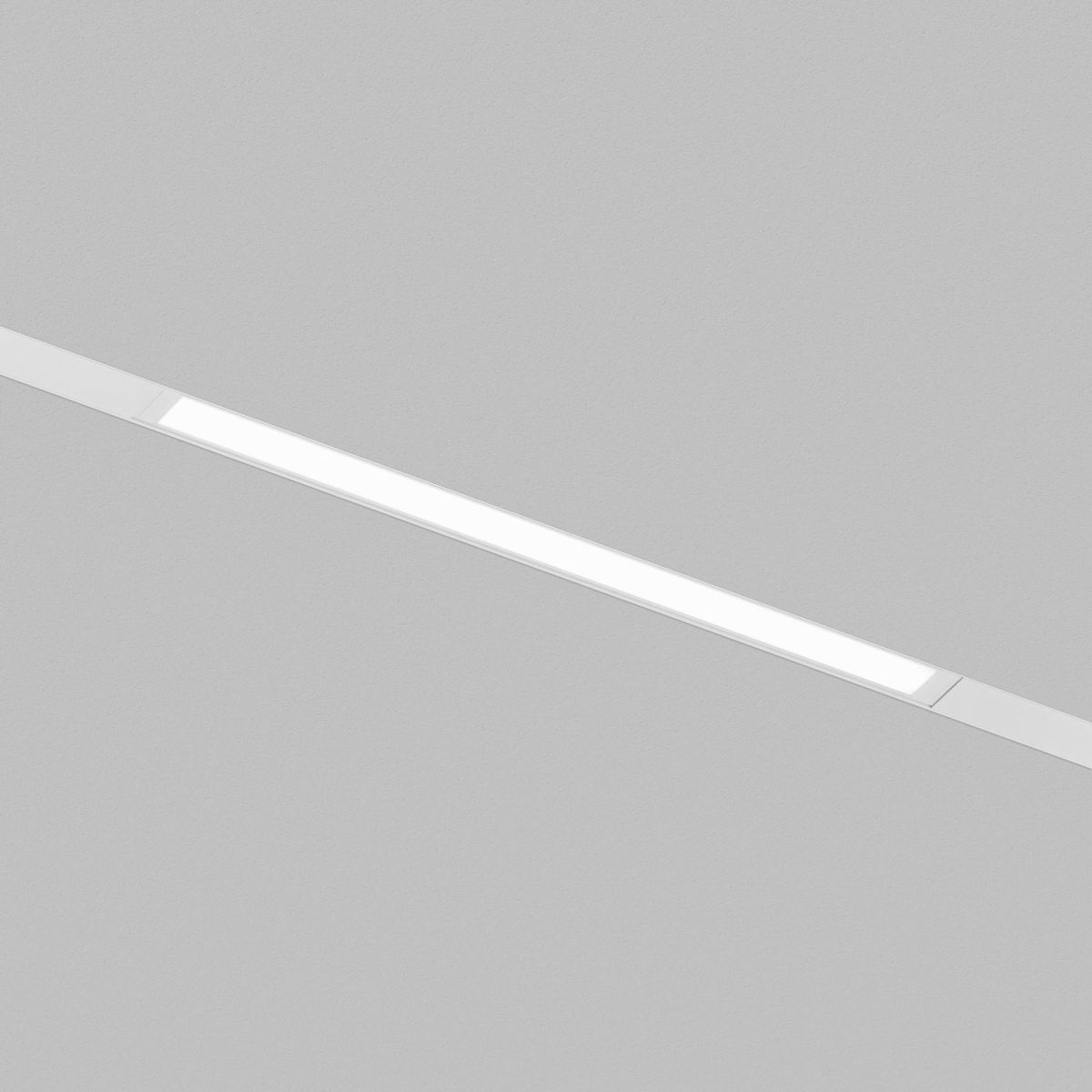 Трековый однофазный светильник Denkirs Simple Linear DK8204-WH