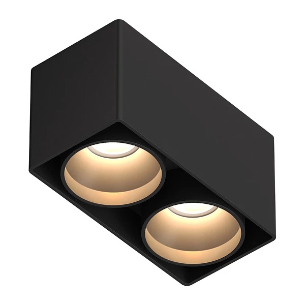 Потолочный светильник LeDron KEA 2 ED GU10 Black 00000013396