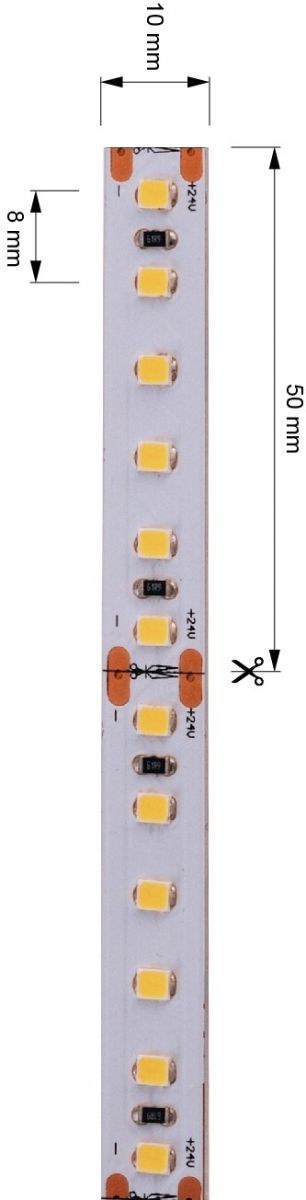 Светодиодная лента Deko-Light 24В 2835 100Вт 6000K 5м IP20 840124